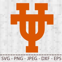 UT Tmark University Texas at Austin Logo SVG PNG JPEG Digital Cut Vector Files for Silhouette Studio Cricut Design