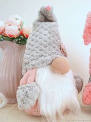 Spring plush gnome original gift for mom