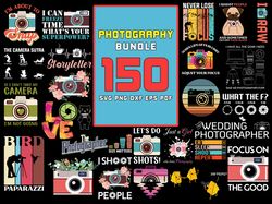 150 photography bundle svg, trending svg, photography bundle svg, photography, camera, camera man, photo, photographer