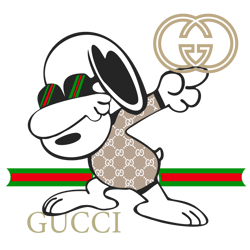 Snoopy Cartoon Gucci Logo Svg, Gucci Logo Fashion Svg, Gucci Logo Svg, Fashion Logo Svg, File Cut Digital Download