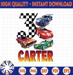 Personalized Racing Cars Birthday , Race Car Birthday Party Png, Cars Theme Party Png, Birthday Race Car Png