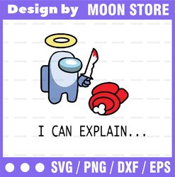 I Can Explain Gamer design in svg, png, eps formats