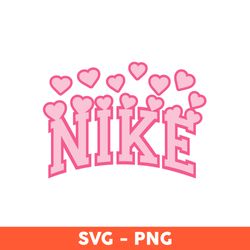 Heart x Nike Svg, Heart Nike Svg, Heart Svg, Nike Svg, Fashion Brand Logo Svg, Logo Nike Svg -  Download File