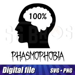 Phasmophobia png svg clipart, Phasmophobia cricut vector print, Phasmophobia cut image, Phasmophobia art sticker file