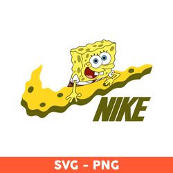Nike Spongebob Svg, Nike Logo Svg, Spongebob Svg, File For Cut, Png Dxf Eps File - Download File