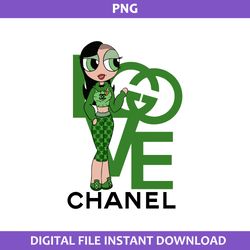 Chanel Powerpuff Girls Png, Chanel Logo Png, Powerpuff Girls Png, Chanel Brands Logo Png Digital File