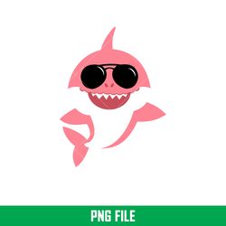 Baby Shark Png, Shark Family Png, Ocean Life Png, Cute Fish Png, Shark Png Digital File, BBS60