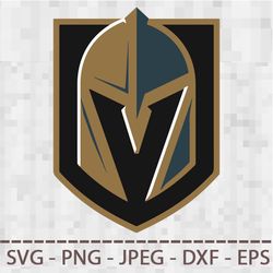 Vegas Golden Knights Logo SVG PNG JPEG Digital Cut Vector Files for Silhouette Studio Cricut Design