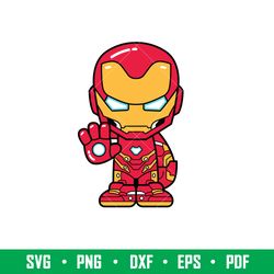 Chibi Avengers Svg, Superhero Svg, Avengers Svg, Avengers Squad Svg, Marval Svg, Png Dxf Eps Pdf File, AV01