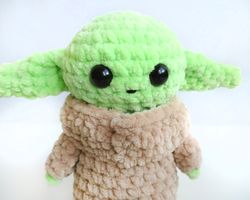 baby alien crochet amigurumi pattern