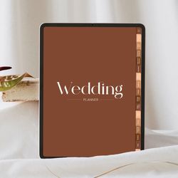 160 Page Wedding Planner for iPad Goodnotes, Digital Wedding Planner, Wedding Itinerary, Wedding To Do List, Checklist