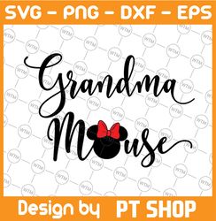 Grandma mouse disney svg, grandma life svg, grandma disney svg, grandma minnie mouse digital files, nana life svg, mama