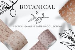 Botanical Vector Seamless Pattern