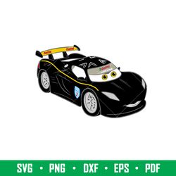 Lightning McQueen Cars Svg, McQueen Car Svg, Car Svg, Disney Svg, Png Dxf Eps Pdf File, CAR45