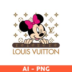 Louis Vuitton Minnie Svg, Louis Vuitton Logo Svg, Louis Vuitton Logo Svg, Fashion Logo Svg, Disney Svg - Download File