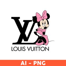 Louis Vuitton Minnie Svg, Minnie Svg, Louis Vuitton Logo Svg, Fashion Brand Logo Svg, Disney Svg - Download File