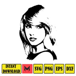 Taylor Swift Midnight SVG walker , vector file , file cut , for Cricut, Silhouette , digital downdload (44)
