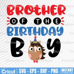 Horse Brother Of The Birthday Boy Svg, Png, Jpg, Dxf, Horse Svg, Horse svg  Design, Silhouette, Cricut, Sublimation