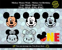 Mickey Mouse SVG Vector Digital product - instant download