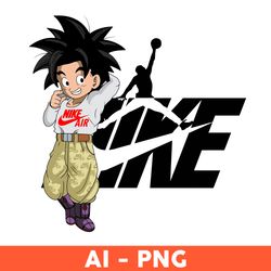 Son Goku Nike Png, Nike Art Png, Son Goku Png, Nike Logo Png, Sport Fashion Png, Ai Digital File - Download File