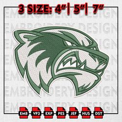 Utah Valley Wolverines Embroidery files, NCAA D1 teams Embroidery Designs, Machine Embroidery Pattern