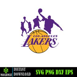 Los Angeles Lakers Basketball Team svg, Los Angeles-Lakers svg, NBA Teams Svg, NBA Svg (29)