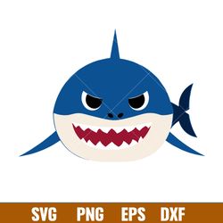 Baby Shark Png, Shark Family Png, Ocean Life Png, Cute Fish Png, Shark Png Digital File, BBS68