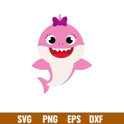 Baby Shark Png, Shark Family Png, Ocean Life Png, Cute Fish Png, Shark Png Digital File, BBS92