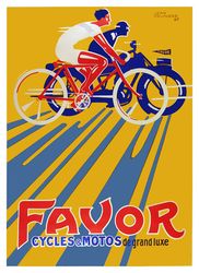Favor Cycles & Motos de Grande Luxe - Cross Stitch Pattern Counted Vintage PDF - 111-157
