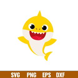 Baby Shark Svg, Family Shark Svg, Shark Svg, Ocean Life Svg, Png Dxf Eps Pdf File, BS03