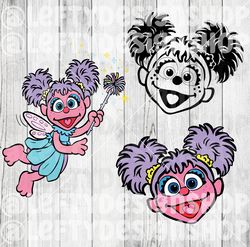 Fairy Girlie | Abby Cadabby | Bundle | SVG | PNG | Instant Download
