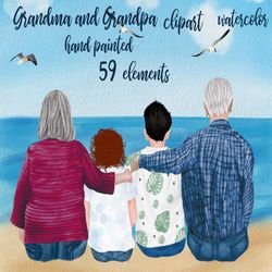 Grandparents clipart: "GRANDPARENTS AND KIDS" Oldman clipart Granny clipart Older Women graphics Older Men Hairstyles Gr