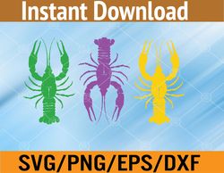Mardi Gras Crawfish Jester hat Bead Svg, Eps, Png, Dxf, Digital Download