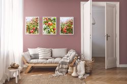 Rosehip Set of 3 PRINTs - digital file that you will download