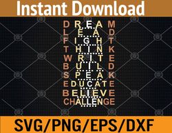 Dream Like Martin Lead Like Harriet Black History Svg, Eps, Png, Dxf, Digital Download