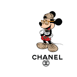 Mickey Fashion Chanel Svg, Chanel Logo Svg, Chanel Logo Svg, Chanel Fashion Logo Svg Digital Download