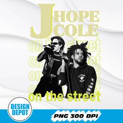 On The Street By Jhope Png, J-hope with J.Cole On The StreePng, BTS J-hope in The box Png, New j-hope single Png, Jhope