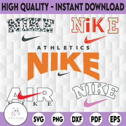 Nike Logos Svg Bundle, Trending Svg, Nike Svg, Nike Logo Svg