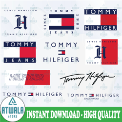 Tommy Hilfiger Bundle Svg, Tommy Hilfiger Logo Svg , Tommy Hilfiger Svg File Cut Digital Download