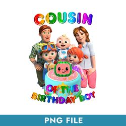 Cousin Cocomelon Birthday Png, Cocomelon, Cocomelon Birthday Png, Cocomelon Family Png, Cocomelon Png, Cocomel