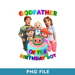 Godfather Cocomelon Birthday Png, Cocomelon, Cocomelon Birthday Png, Cocomelon Family Png, Cocomelon Png, Cocomel