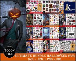 7000 file Ultimate Halloween svg eps png, Halloween Bundle svg, for Cricut, Silhouette, digital, file cut