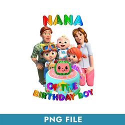 Nana Cocomelon Birthday Png, Cocomelon, Cocomelon Birthday Png, Cocomelon Family Png, Cocomelon Png, Cocomel