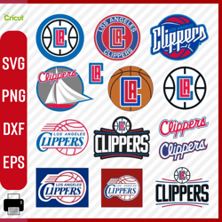 Digital Download, Los Angeles Clippers svg, Los Angeles Clippers logo, Los Angeles Clippers clipart