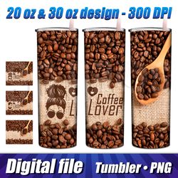 Tumbler design 20oz 30oz, Tumbler full wrap image, Tumbler custom design print, Personalized tumbler, Tumbler coffee png