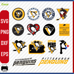 Digital Download, Pittsburgh Penguins logo, Pittsburgh Penguins svg, Pittsburgh Penguins cricut, Pittsburgh Penguins png