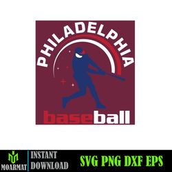 Philadelphia Phillies Baseball Team Svg, Philadelphia Phillies Svg, MLB Svg, Png, Dxf, Instant Download (107)