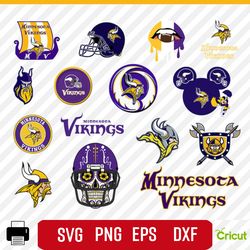 Digital Download, Minnesota Vikings logo, Minnesota Vikings svg, Minnesota Vikings clipart, Minnesota Vikings cricut