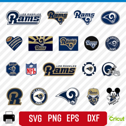 Digital Download, Los Angeles Rams svg, Los Angeles Rams logo, Los Angeles Rams clipart, Los Angeles Rams cricut