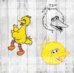 Birdie | Big Bird | Bundle | SVG | PNG | Instant Download
